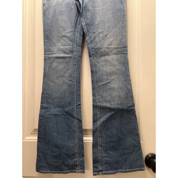 Boston Proper Women’s High Waisted Cotton Stretch Bootcut Denim Jeans Sz 8 Blue - Picture 3 of 6
